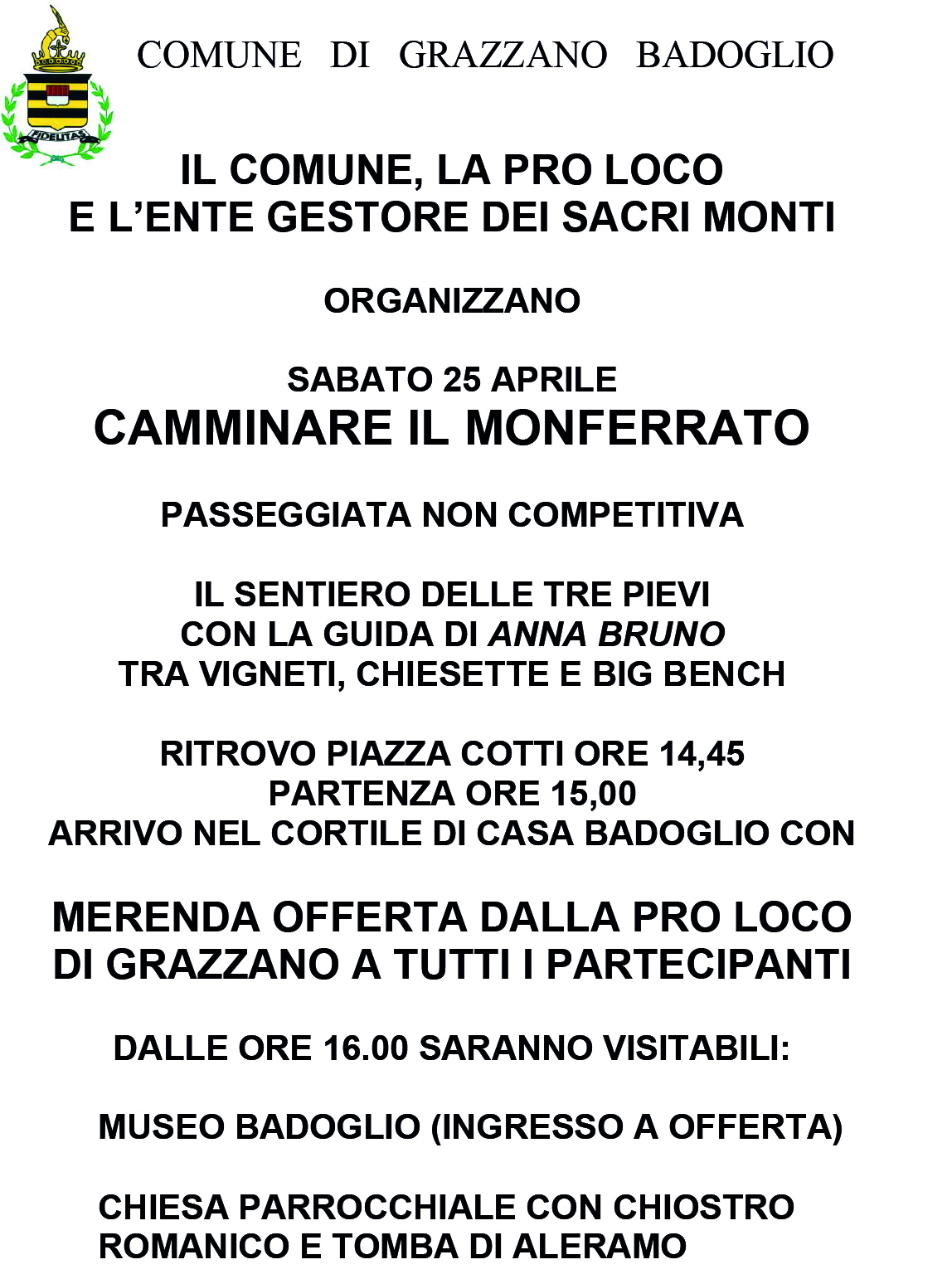 Camminare il Monferrato